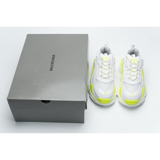 Balenciaga Triple S Fluorescent White 536737 W0901 9088