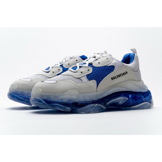 Balenciaga Triple S White Blue 541624W09E11772