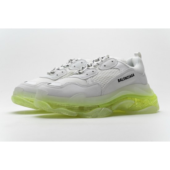 Balenciaga Triple S White Green 544351 W09E1 1331