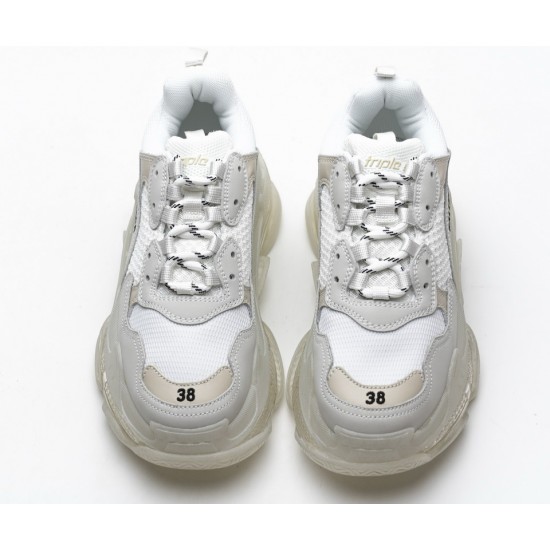 Balenciaga Triple S White 544351 W09E1 9000