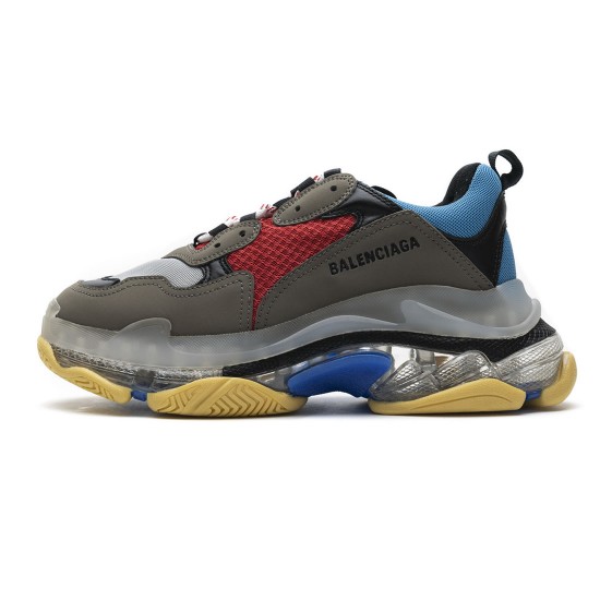 Balenciaga Triple S Blue Red 544351 W09O1 2120