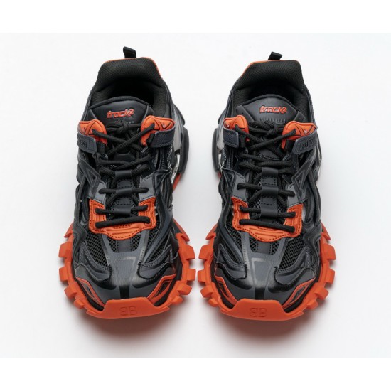 Balenciaga Track 2 Sneaker Dark Grey Orange 570391W2GN12002