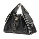 Chanel 25 Small Handbag Black & White