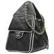 Chanel 25 Small Handbag Black & White