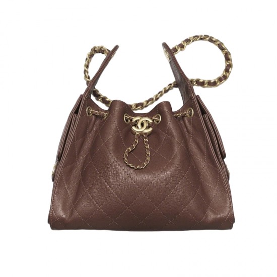 Chanel 25 Small Handbag Black & White