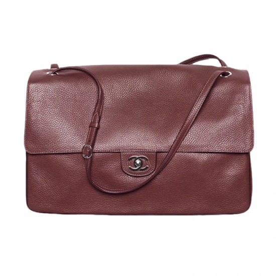 Chanel Maxi Flapbag Grained Calfskin