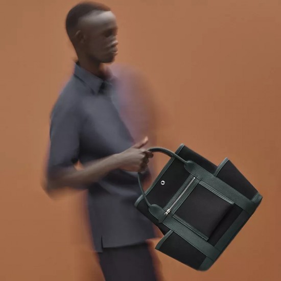 Hermes Garden Party pockets vertical bag