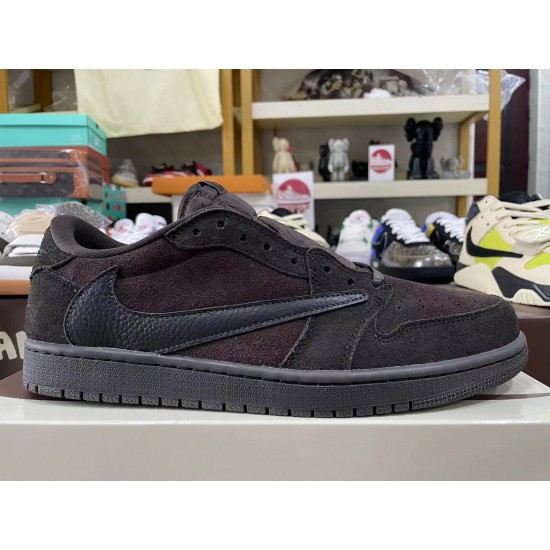 Travis Scott x Air Jordan 1 Low OG SP 'Velvet Brown' 2025 DM7866-202