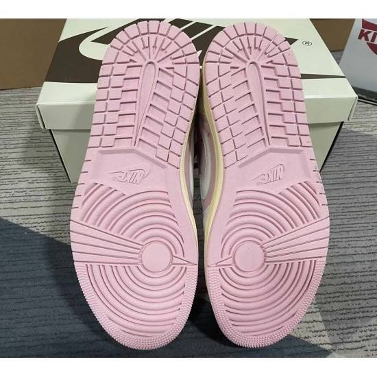 Air Jordan 1 x Travis Scott Low Pink DM7866-600