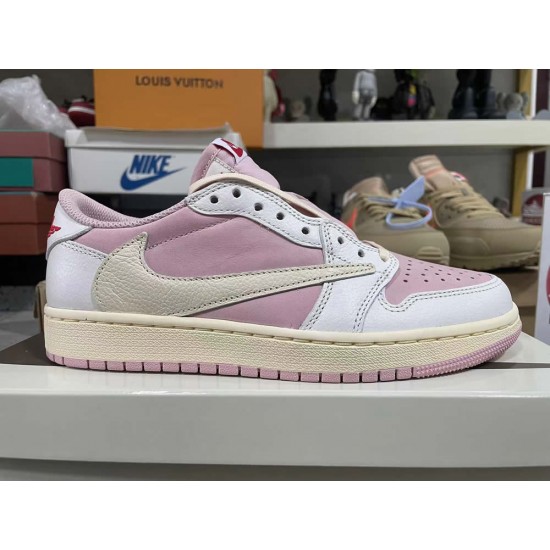 Air Jordan 1 x Travis Scott Low Pink DM7866-600