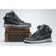 LOUIS VUITTON X Air Jordan 1 High Grey LV