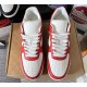 Louis Vuitton x Air Force 1 Trainer Sneaker Red white 1A9VA7