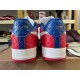 Louis Vuitton x Nike Air Force 1 Red Blue White