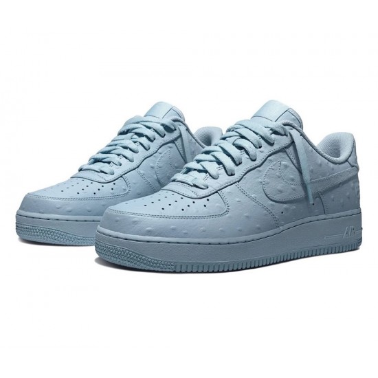Travis Scott x Nike Air Force 1 Low 07 'Ice Blue' JF7727-400