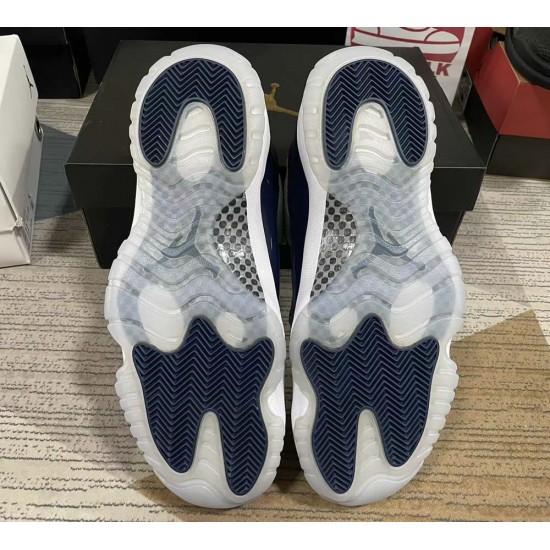 AIR JORDAN 11 RETRO LOW 'GEORGETOWN' 2015 528895-007