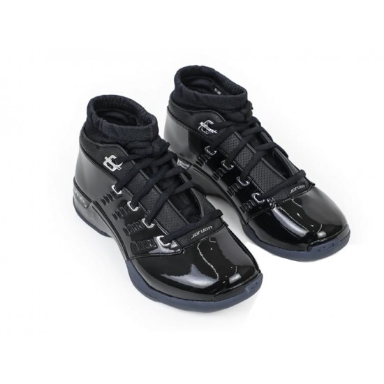 Air Jordan 17 Low 'Black Patent' 2026 IV7640-001