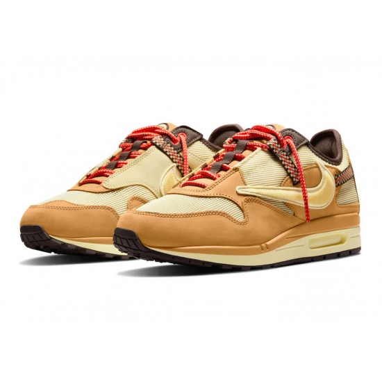 Travis Scott X Nike Air Max 1 Wheat 2022 DO9392-701