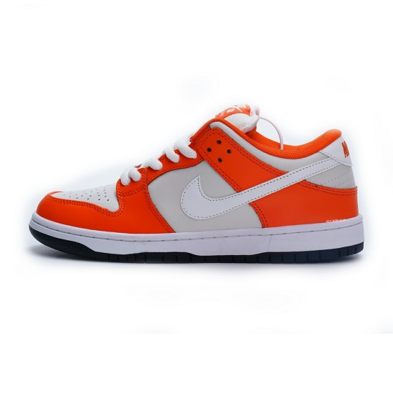 Nike Dunk Low Pro White Orange BQ6817-806