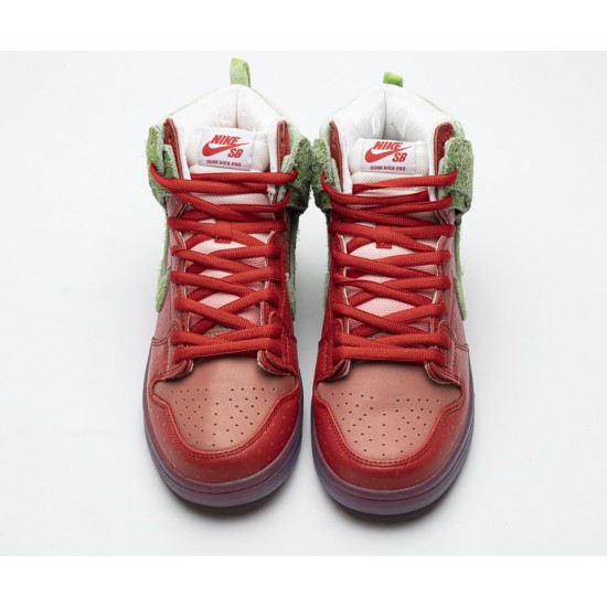 Nike SB Dunk High 'Strawberry Cough' CW7093-600