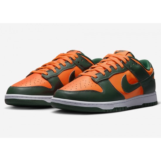 NIKE DUNK LOW 'MIAMI HURRICANES' 2022 DD1391-300