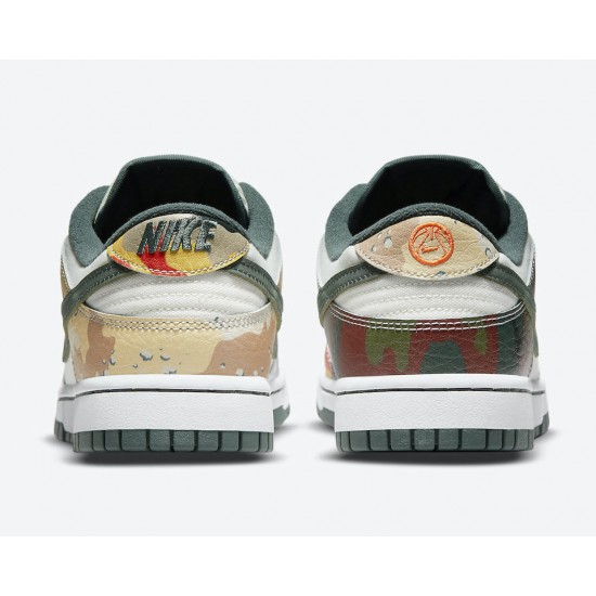 NIKE DUNK LOW SE 'SAIL MULTI-CAMO' DH0957-100