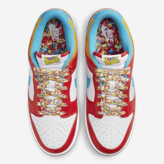 LEBRON JAMES X FRUITY PEBBLES X NIKE DUNK LOW 2022 DH8009-600