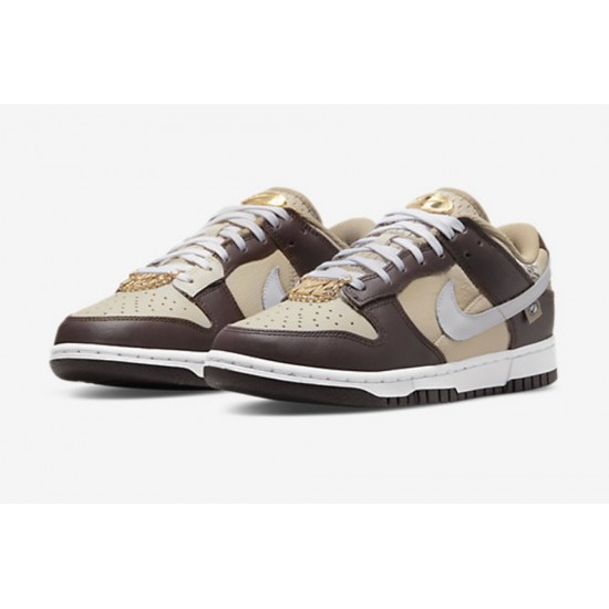 NIKE DUNK LOW 'LIGHT OREWOOD BROWN' WMNS DX6060-111