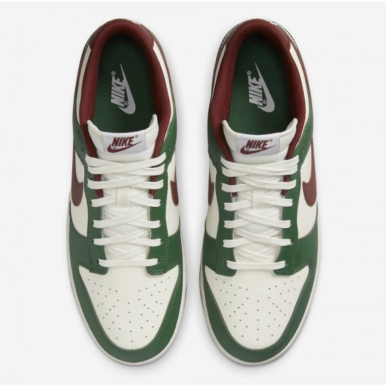 NIKE DUNK LOW 'GORGE GREEN TEAM RED' 2022 FB7160-161