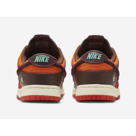 NIKE DUNK LOW 'YEAR OF THE RABBIT - BROWN ORANGE' 2023 FD4203-661