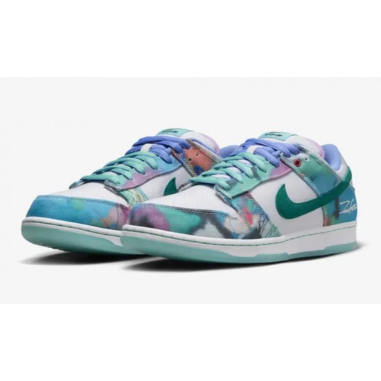 FUTURA LABORATORIES X DUNK LOW SB 'BLEACHED AQUA' 2024 HF6061-400