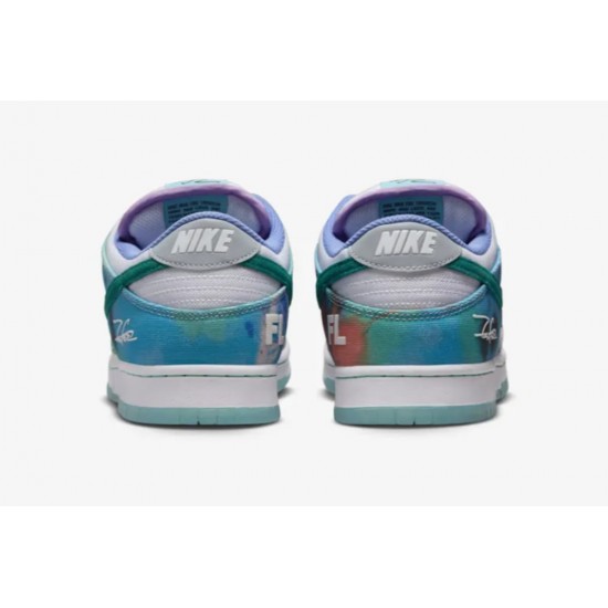 FUTURA LABORATORIES X DUNK LOW SB 'BLEACHED AQUA' 2024 HF6061-400