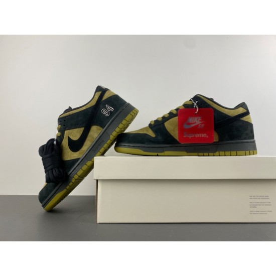 Supreme x Dunk Low SB 'Camper Green' 2025 HQ8487-300 Supreme x Dunk Low SB 'Camper Green' 2025 HQ8487-300