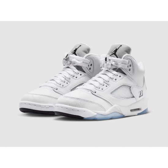 Air Jordan 5 Retro 'White Metallic' 2026 HQ7978-103