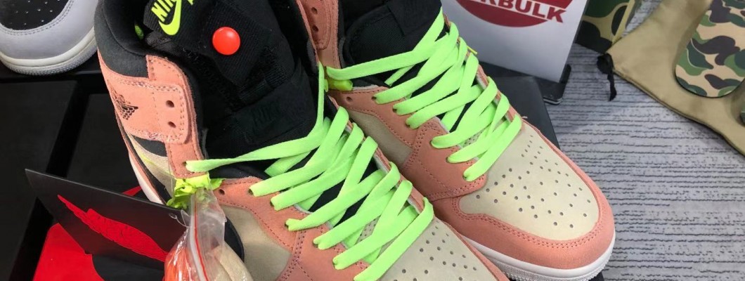 AIR JORDAN 1 HIGH SWITCH 'PINK VOLT' CW6576-800 Kickbulk Sneaker Camera photos