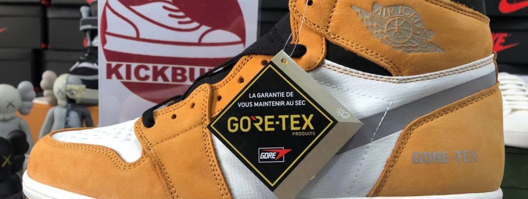 AIR JORDAN 1 HIGH ELEMENT GORE-TEX 'LIGHT CURRY' 2022 DB2889-700 Kickbulk Sneaker Factory release kicks wholesale price Camera photos