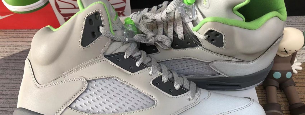 AIR JORDAN 5 RETRO 'GREEN BEAN' 2022 DM9014-003 SPECIAL BOX Kickbulk Sneaker Camera photos