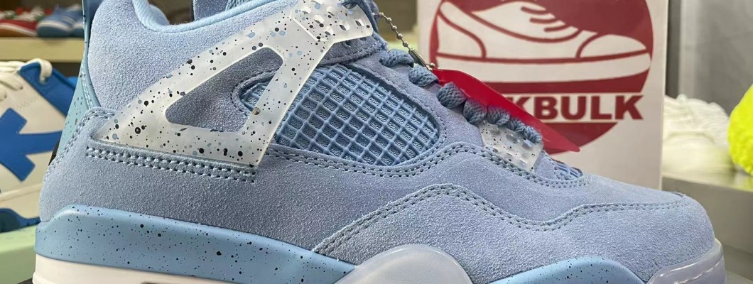 AIR JORDAN 4 RETRO 'UNC' PE AJ4-904284 Kickbulk Sneaker camera photos reviews