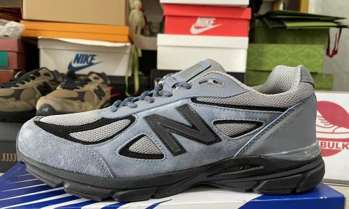 New Balance Teddy Santis x 990v4 Made in USA 'Arctic Grey Black' Kickbulk sneaker shoes reviews