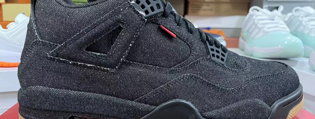 Air Jordan 4 Retro Levis black jeans 2025 A02571-001 Kickbulk Sneaker shoes reviews