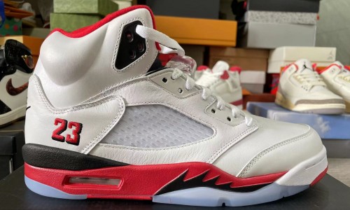 Air Jordan 5 Retro 'Fire Red' 2025 HQ7978-101 Kickbulk Sneaker shoes reviews
