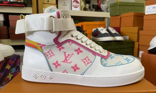 LV trainer white shoes kickbulk sneaker reviews