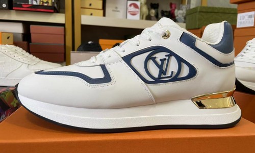LV trainer white shoes kickbulk sneaker retail wholesale reviews