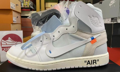 Off-White x Jordan 1 Retro High OG 'Alaska' 2026 AA3834-100 Kickbulk Sneaker reviews