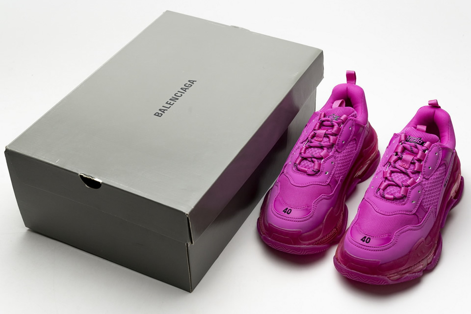 Balenciaga Triple S Plum Red 541624w09o12132 5 - kickbulk.cc