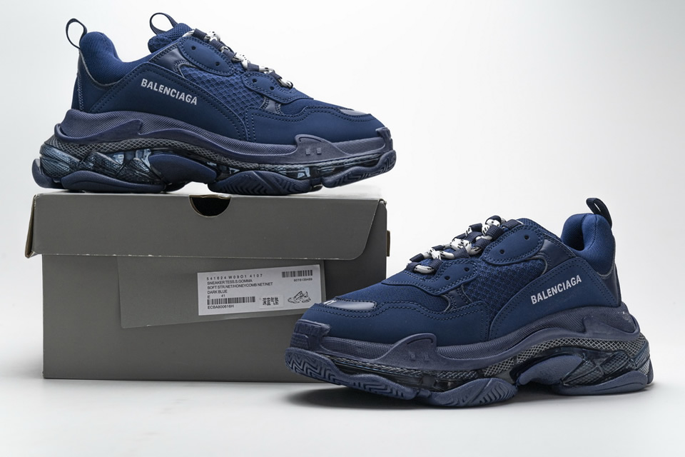 Balenciaga Triple S Dark Blue 541624w09o14107 3 - www.kickbulk.cc