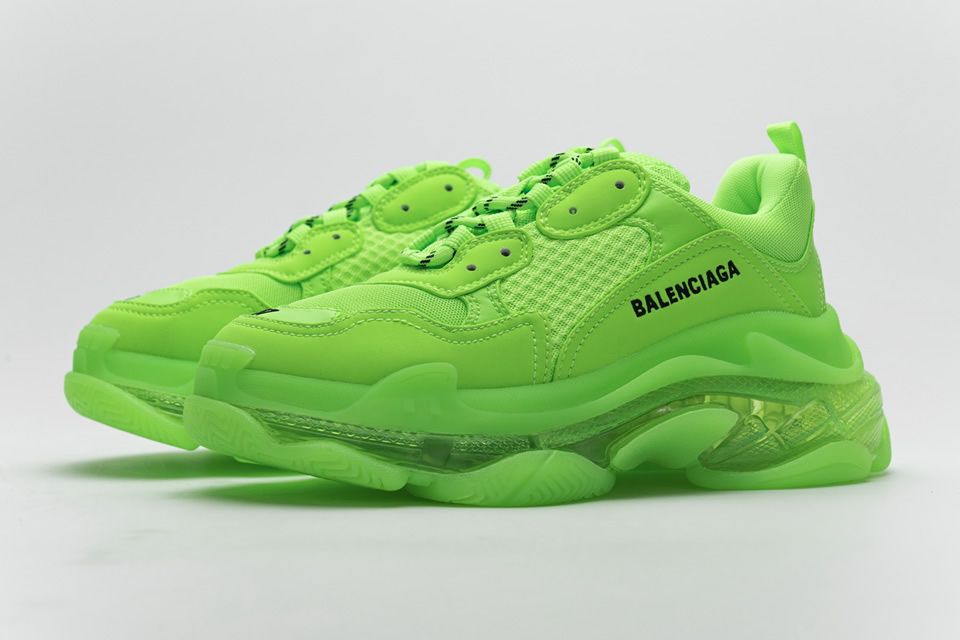 Balenciaga Triple S Fluorescent Green 544351w09o13802 4 - kickbulk.cc