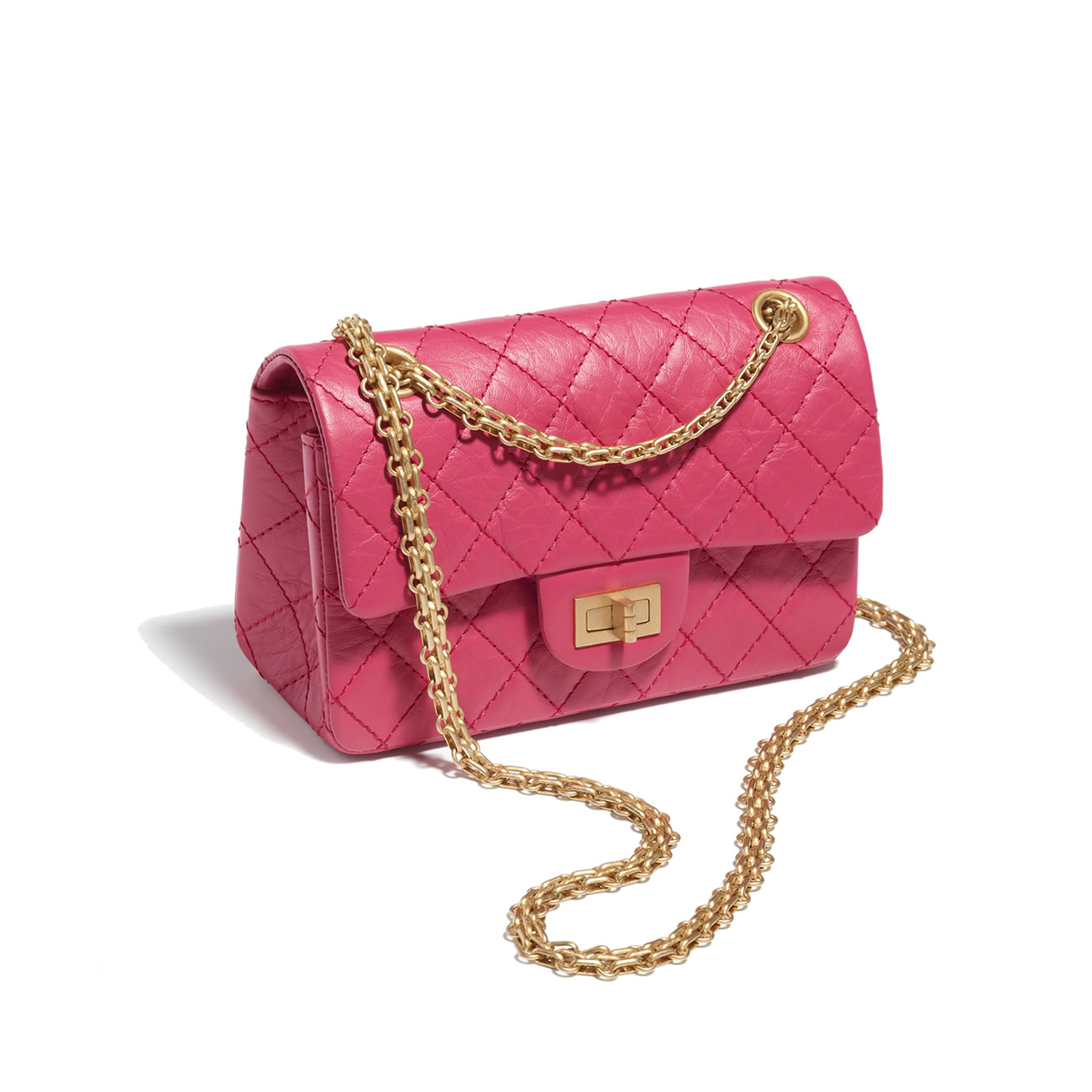 Chanel Handbag Dark Pink 2 - kickbulk.cc