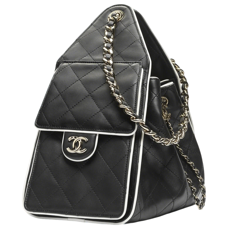 Chanel 25 Small Handbag Black White3 - kickbulk.cc
