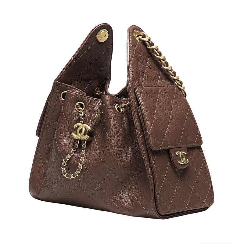 Chanel 25 Small Handbag Black White6 - kickbulk.cc