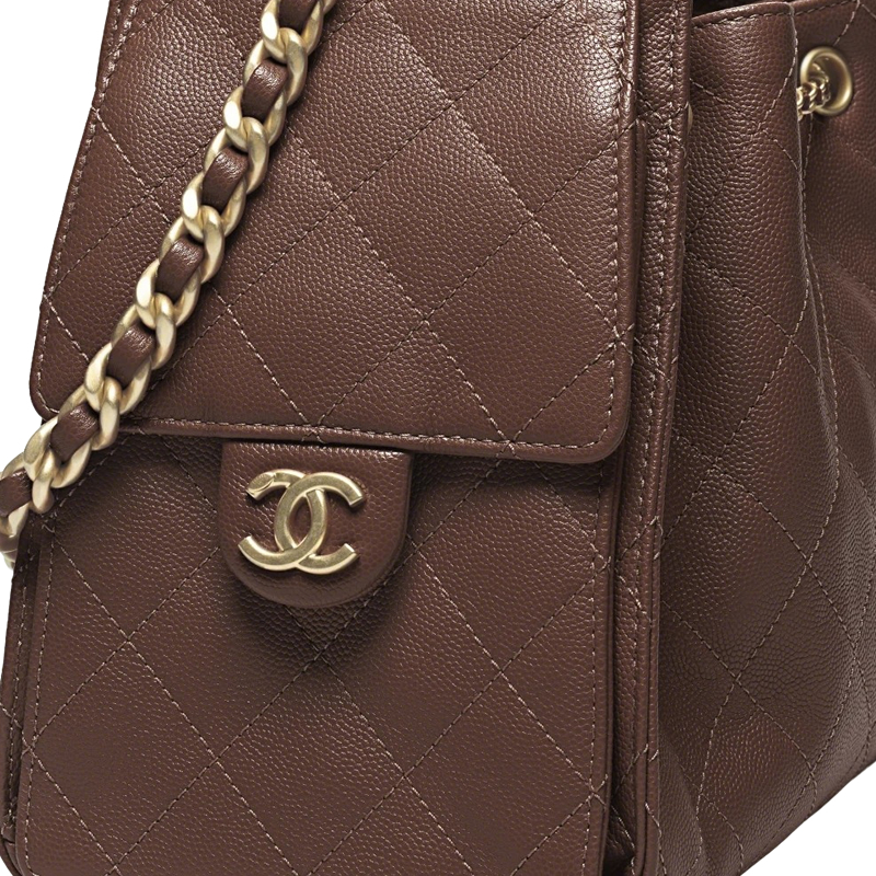 Chanel 25 Small Handbag Black White8 - kickbulk.cc